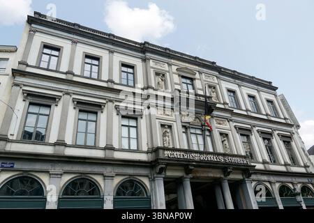 Royal Saint-Hubert Galeries, Galeries Royales Saint-Hubert, Koninklijke Sint-Hubertusgalerijen, Stadt Brüssel, Belgien, Europa Stockfoto