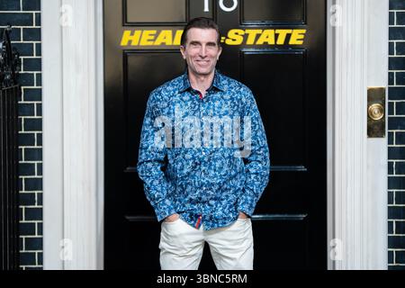 LONDON, ENGLAND – 01. JULI: Sharlto Copley nimmt am 1. Juli 2025 in London am UK Special Screening für „Heads of State“ im BFI Southbank Teil. (Foto von Lounis Tiar) Credit: Lounisphotography/Alamy Live News Stockfoto