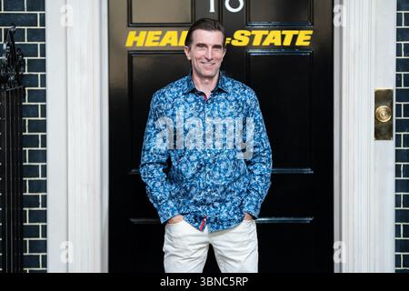 LONDON, ENGLAND – 01. JULI: Sharlto Copley nimmt am 1. Juli 2025 in London am UK Special Screening für „Heads of State“ im BFI Southbank Teil. (Foto von Lounis Tiar) Credit: Lounisphotography/Alamy Live News Stockfoto