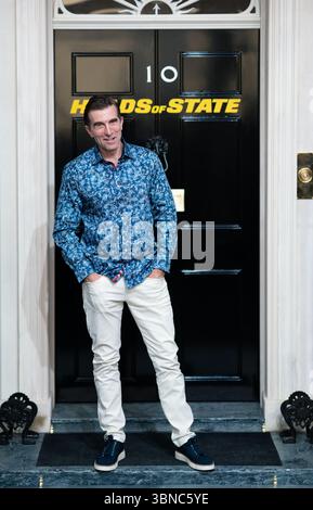LONDON, ENGLAND – 01. JULI: Sharlto Copley nimmt am 1. Juli 2025 in London am UK Special Screening für „Heads of State“ im BFI Southbank Teil. (Foto von Lounis Tiar) Credit: Lounisphotography/Alamy Live News Stockfoto