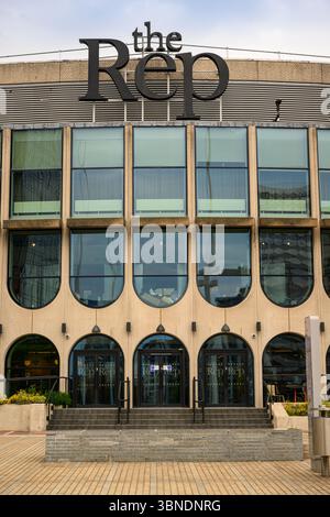 Das Birmingham Repertory Theatre, Centenery Square, Birmingham, England Stockfoto