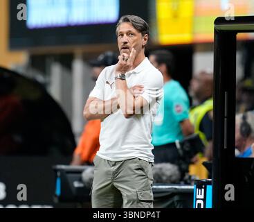 Atlanta, Vereinigte Staaten. Juli 2025. Niko Kovac (Cheftrainer, Borussia Dortmund) USA, Borussia Dortmund vs CF Monterrey, FIFA Club-Weltmeisterschaft, Achtelfinale, Spiel 56, 01.07.2025 Foto: Eibner-Pressefoto/Scott Coleman Credit: dpa/Alamy Live News Stockfoto