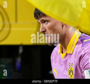 Atlanta, Vereinigte Staaten. Juli 2025. Gregor Kobel (Borussia Dortmund, #1) USA, Borussia Dortmund gegen CF Monterrey, FIFA Club-Weltmeisterschaft, Achtelfinale, Spiel 56, 01.07.2025 Foto: Eibner-Pressefoto/Scott Coleman Credit: dpa/Alamy Live News Stockfoto