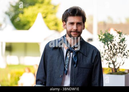 Aachen, Deutschland. Juli 2025. Alvaro Soler (Saenger) Media Night im Rahmen des CHIO Aachen 2025, Reitsport, CHIO Aachen, 2025, 01.07.2025 Foto: Eibner-Pressefoto/J. Derondeau Credit: dpa/Alamy Live News Stockfoto