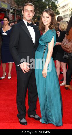 Gäste bei der Premiere von „The Inbetweeners Movie“, die am 16. August 2011 im Vue West End in London stattfand Stockfoto