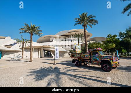 1. Februar 2025, Katar Doha: Blick im Katar National Museum Stockfoto