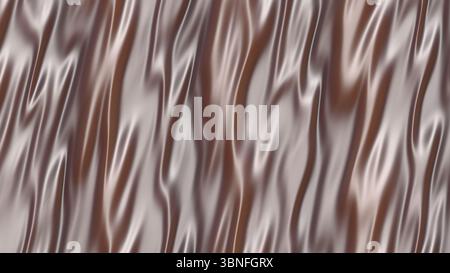 Nahtlose Swirled Brown Marble Textur - abstrakter Flüssigkeits-Strömungsmuster Hintergrund für Innendesign und digitale Anwendungen Stockfoto