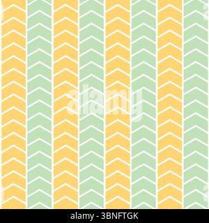 Buntes Chevron-Muster, Pfeilmuster, nahtloser Hintergrund. Moderne Vektorillustration für Hintergrund und Hintergrundbilder. Abstraktes Texturdesign, Stock Vektor