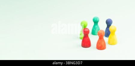 Rechte Des Kindes, Inklusion, Gleichheit, Vielfalt Und Hoffnung, Einander Respektieren, Toleranz Und Menschliche Beziehungen Stockfoto