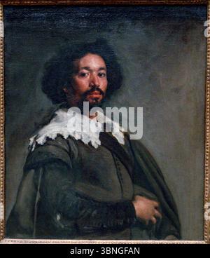 Velázquez, Porträt von Juan de Pareja, 1650, Metropolitan Museum of Art, New York City, USA Stockfoto