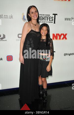 Leanne Best und Jaeden Paige Boadilla beim „Raging Grace“ FrightFest Horrorfilmfestival, Tag 4, Cineworld Leicester Square, Leicester Square, am Sonntag, den 27. August 2023 in London, England, Großbritannien. CAP/CAN ©CAN/Capital Pictures Stockfoto