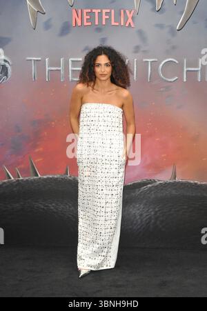 Anna Shaffer bei der Premiere der britischen Fernsehserie The Witcher, The Now Building, Outernet, Charing Cross Road, am Mittwoch, 28. Juni 2023 in London, England, Großbritannien. CAP/CAN ©CAN/Capital Pictures Stockfoto