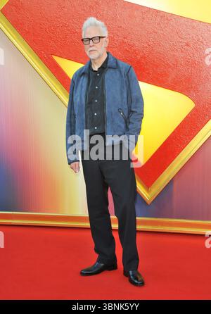 London, Großbritannien. Juli 2025. James Gunn bei der „Superman“ UK Fan Screening, Cineworld Leicester Square, Leicester Square, am Mittwoch, den 2. Juli 2025 in London, England, Großbritannien. CAP/CAN © CAN/Capital Pictures Credit: Capital Pictures/Alamy Live News Stockfoto