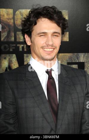 James Franco bei der Premiere von „Rise of the Planet of the Apes“ im Chinese Theater in Hollywood, Los Angeles - 28. Juli 2011 Stockfoto