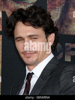 James Franco bei der Premiere von „Rise of the Planet of the Apes“ im Chinese Theater in Hollywood, Los Angeles - 28. Juli 2011 Stockfoto