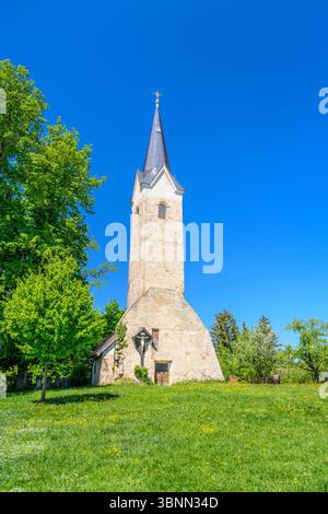Deutschland, Bayern, Landkreis Ebersberg, Baiern, Landkreis Jakobsbaiern, Jakobskirche Stockfoto