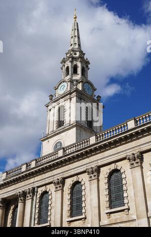 St Martin-in-the-Fields Church am Trafalgar Square, London England Vereinigtes Königreich Großbritannien Stockfoto