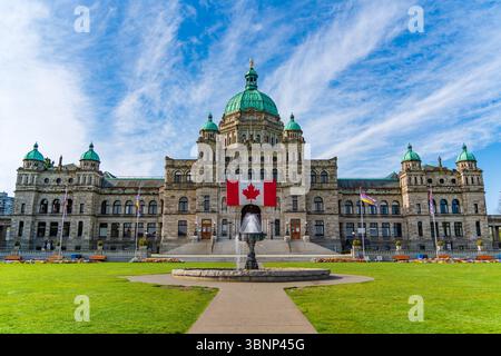 Legislative Assembly of British Columbia in Victoria, Kanada Stockfoto