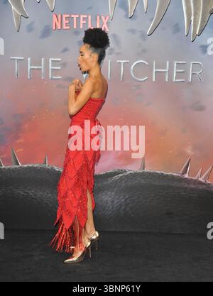 Cassie Clare bei der Premiere der britischen Fernsehserie The Witcher, The Now Building, Outernet, Charing Cross Road, am Mittwoch, den 28. Juni 2023 in London, England, Großbritannien. CAP/CAN ©CAN/Capital Pictures Stockfoto