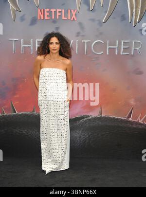 Anna Shaffer bei der Premiere der britischen Fernsehserie The Witcher, The Now Building, Outernet, Charing Cross Road, am Mittwoch, 28. Juni 2023 in London, England, Großbritannien. CAP/CAN ©CAN/Capital Pictures Stockfoto