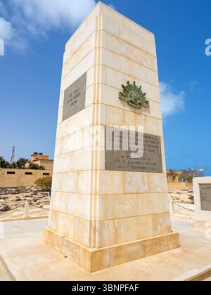 Australian 9th Division Memorial, El Alamein Stockfoto