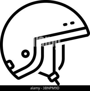 Symbol für Helm, Sicherheit Stock Vektor