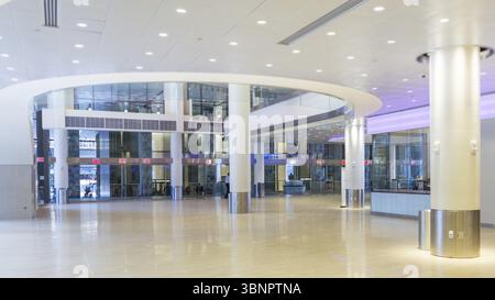 NEW YORK - 30. JULI 2014: Innenraum des Madison Square Garden in New York Stockfoto