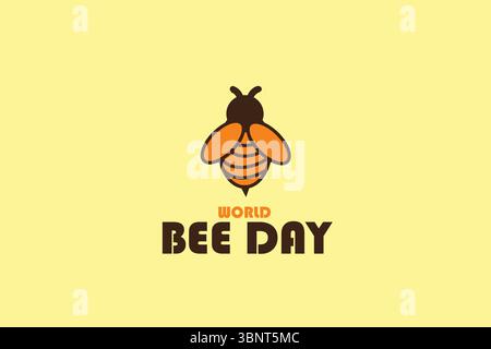 Honigbienen-Vektor-Illustration mit detaillierten Bienen, Wabenelementen. Ideal für Natur, Bestäubung, Bienenzucht und umweltfreundliche Themen. Stock Vektor