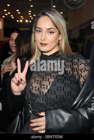 Miraa May bei der LFW s/s 2023 Tammam Catwalk Show zum 15. Jahrestag, 48 Regent Street, Regent Street am Donnerstag, 15. September 2022 in London, England, Großbritannien. CAP/CAN ©CAN/Capital Pictures Stockfoto