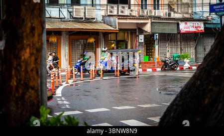Tuk Tuks in Bangkok Stockfoto
