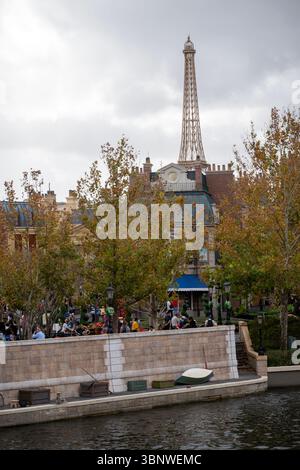 France Pavilion im Epcot's World Showcase im Walt Disney World Resort in Orlando, Florida. Stockfoto