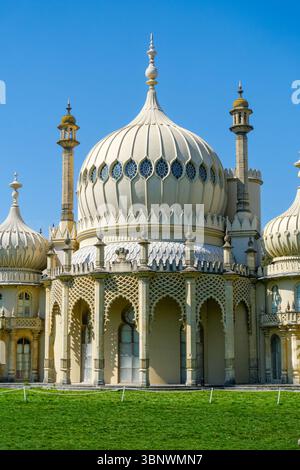 Brighton Pavilion oder Royal Pavilion in Brighton, East Sussex England Großbritannien Stockfoto