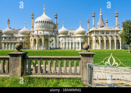 Brighton Pavilion oder Royal Pavilion in Brighton, East Sussex England Großbritannien Stockfoto