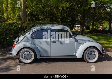 Clevedon Kaffee und Autos Stockfoto