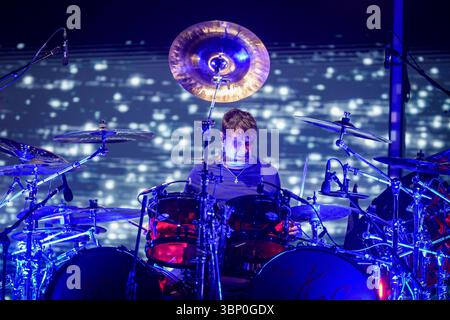 Korn trat 2025 in den Firenze Rocks auf Stockfoto