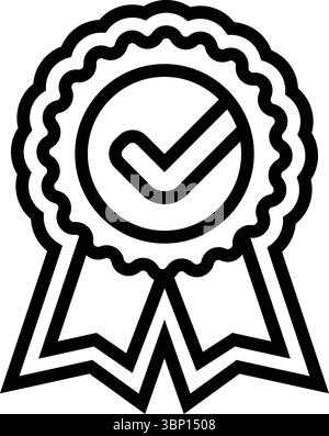 Vektorillustration für hochwertige Linien Stock Vektor