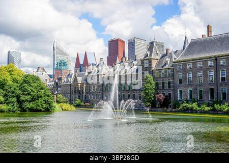 Brunnen in Den Haag, Niederlande Stockfoto