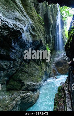 Partnachklamm, partnachklamm, bei garmisch-partenkirchen, bayern, deutschland, Europa Stockfoto