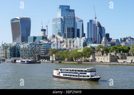 Die City of London, England Vereinigtes Königreich Großbritannien Stockfoto