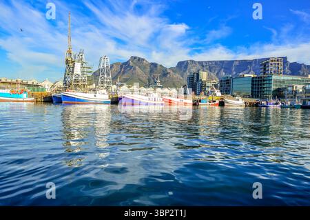 V&A ( Victoria und Alfred ) Hafenhafen in Kapstadt Südafrika Stockfoto