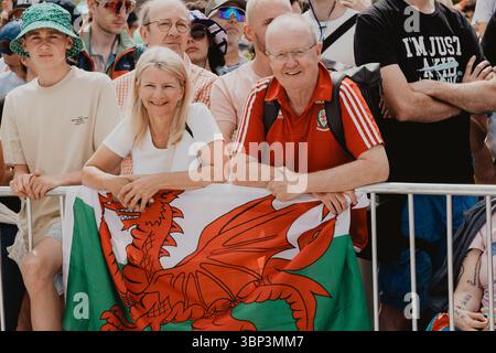 2025 Tour de France Bildnachweis: PelotonPix / Dave Dodge Photography Stockfoto