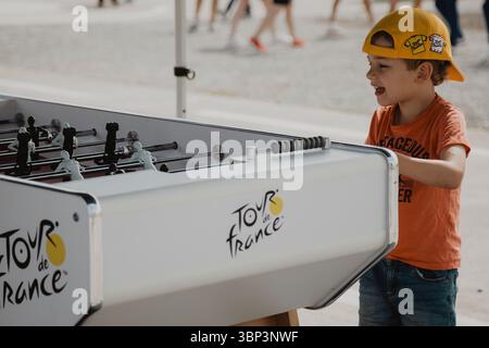 2025 Tour de France Bildnachweis: PelotonPix / Dave Dodge Photography Stockfoto