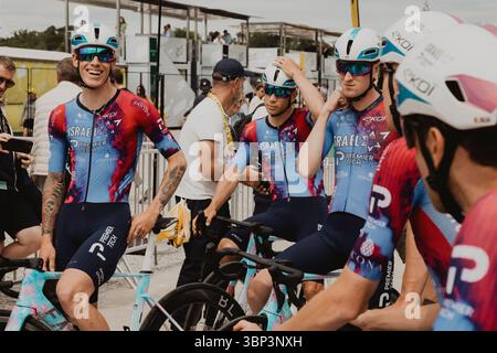 2025 Tour de France Bildnachweis: PelotonPix / Dave Dodge Photography Stockfoto