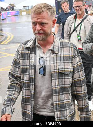 Silverstone, Großbritannien. Juli 2025. Kevin Magnussen kommt in die Formel 1, Katar. Juli 2025. Airways Grand Prix von British in Silverstone, Northamptonshire, Großbritannien. Quelle: LFP/Alamy Live News Stockfoto