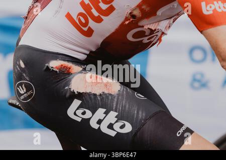 2025 Tour de France Bildnachweis: PelotonPix / Dave Dodge Photography Stockfoto