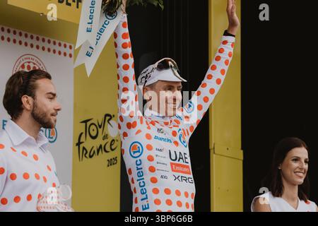 2025 Tour de France Bildnachweis: PelotonPix / Dave Dodge Photography Stockfoto