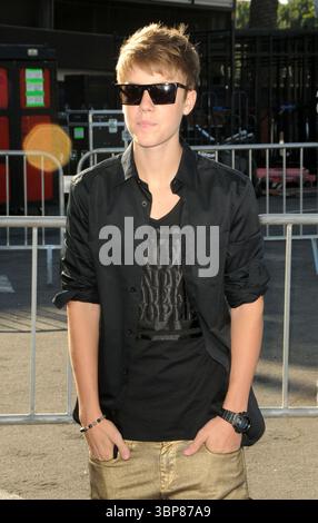 Justin Bieber bei den VH1 Do Something Awards 2011 im Hollywood Palladium in Los Angeles am 14. August 2011 Stockfoto
