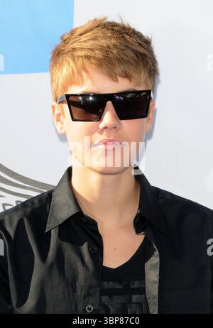 Justin Bieber bei den VH1 Do Something Awards 2011 im Hollywood Palladium in Los Angeles am 14. August 2011 Stockfoto
