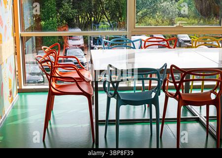 Kinderzimmer für Partys in der Stadt Stockfoto