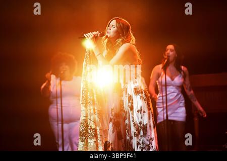 LONDON, ENGLAND - MÄRZ 07: Joss Stone tritt am 7. März 2023 im Palladium in London auf.CAP/MAR ©MAR/Capital Pictures Stockfoto